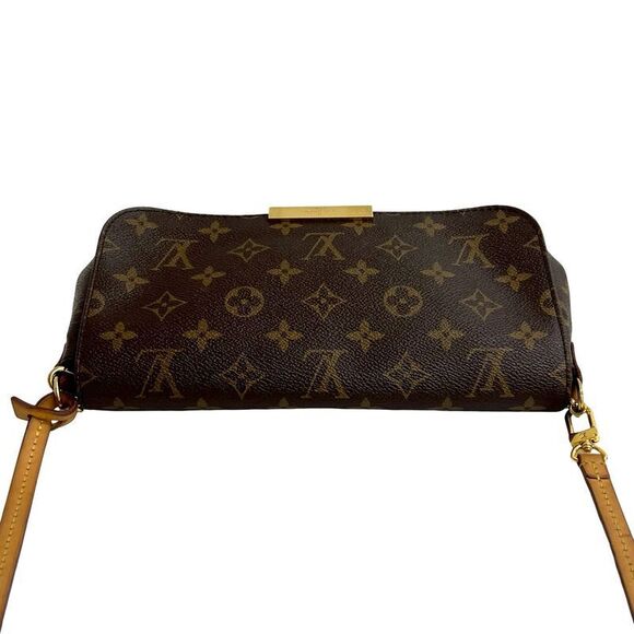 Louis Vuitton Favorite MM Leather 2way Chain Handbag Shoulder Bag Pochette - Picture 4 of 10